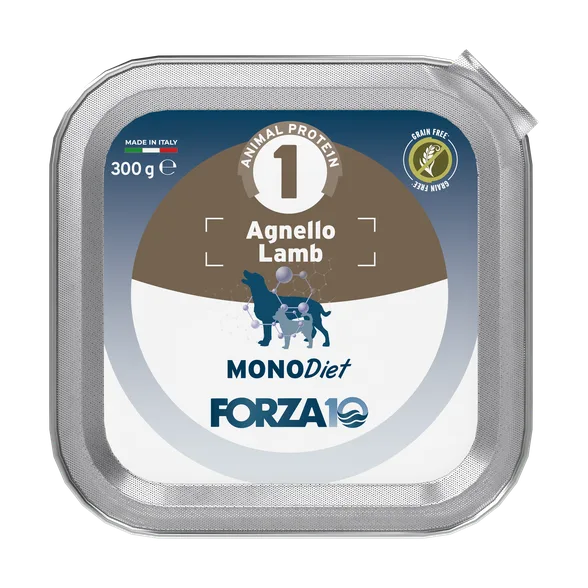 FORZA10 Monodiet Diet jērs, suņiem pastēte, 300 g