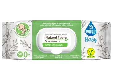 MITRĀS SALVETES GOWIPES NATURAL FIBERS 50GB.