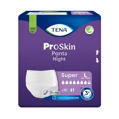 Tena Pants Night Super подгузники-трусики, размер L, 10 шт.