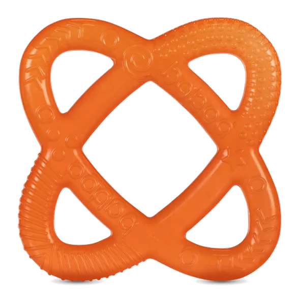 Baboo oranžs, 4+ mēn. zobgrauznis, 1 gab.