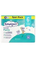 BABYDREAM XL6 BIKSĪTES, 16-30KG, 36GAB.