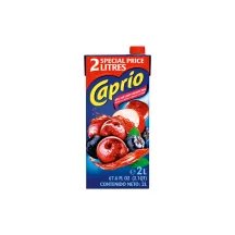 DZĒRIENS CAPRIO ĀBOLU, ĶIRŠU, ARONIJU AR SALDINĀTĀJIEM 2L