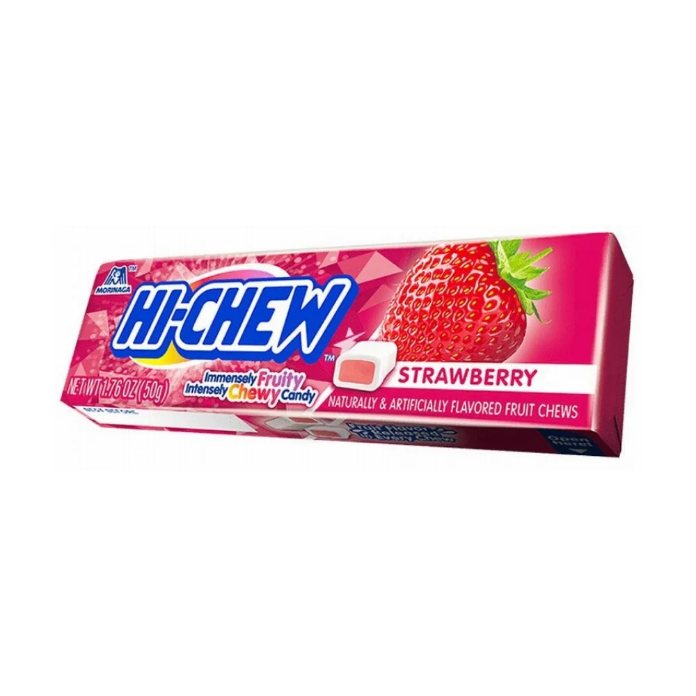 Жевательные конфеты Hi-Chew Strawberry, 50 г