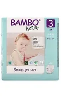 Bambo Nature S3 autiņbiksītes, 4-8 kg, 28 gab.