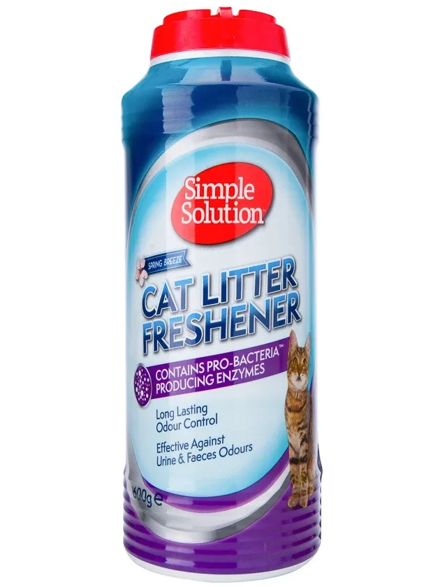 Гранулы-нейтрализатор запахов для кошачьего туалета Simple Solution, 600 г
