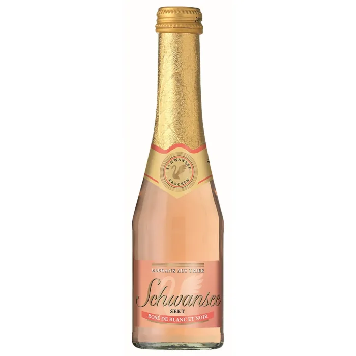 Dzirkstošais vīns Schwansee Rose 11% 0,2 l