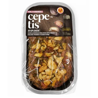 CEPETIS RGK KAKLA KARBONĀDE AR ĶIPLOKIEM FAS.SVER. APT.1.2KG