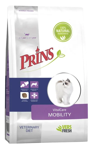 Prins Vitalcare Diet Mobility sausā barība, 5 kg
