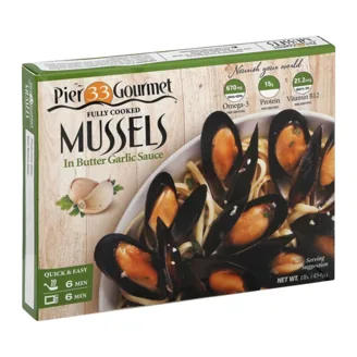 SALD. MĪDIJAS PIER33GOURMET ĶIPLOKU SVIESTA MĒRCĒ 454G