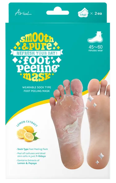 Ariul Smooth & Pure Foot peeling maska kājām, 1 pāri
