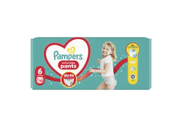 AUTIŅBIKSĪTES PAMPERS PANTS, GIANT PACK, S6 13-19KG 50 GAB.