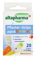 ALTAPHARMA ŪDENS NOTURĪGIE PLĀKSTERI BĒRNIEM, 20GAB.
