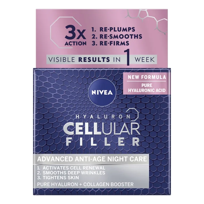 NAKTS KRĒMS NIVEA CELLULAR ANTI-AGE 50ML