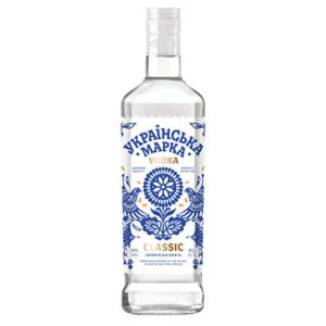 Водка Ukrainska Marka Classic 40%, 0,7 л