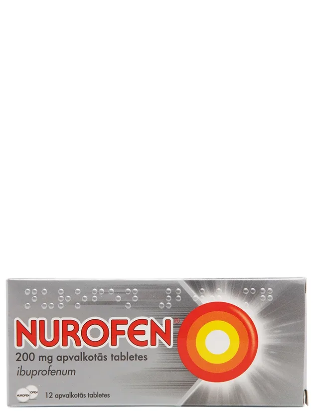 Nurofen 200 mg, 12 tabletes