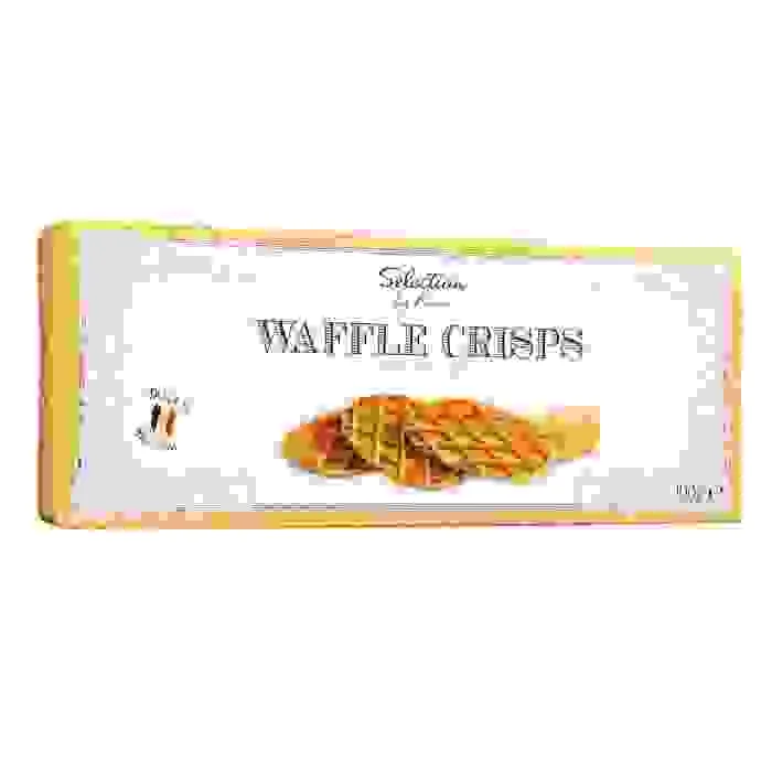 BEĻĢU SVIESTA VAFELES SELECTION BY RIMI WAFFLE CRISPS 100G