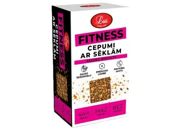 FITNESS CEPUMI AR SĒKLĀM LĀČI 100G
