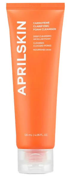 Aprilskin Carrotene Clarifying attīrošas putas, 120 ml