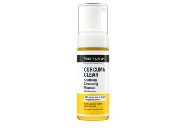 NEUTROGENA CURCUMA CLEAR NOMIERINOŠAS ATTĪROŠĀS PUTAS, 150ML