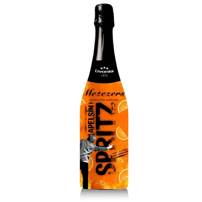 BEZALKOHOLISKS GĀZĒTS DZĒRIENS MEŽEZERS SPRITZ APELSĪNU 0,75L