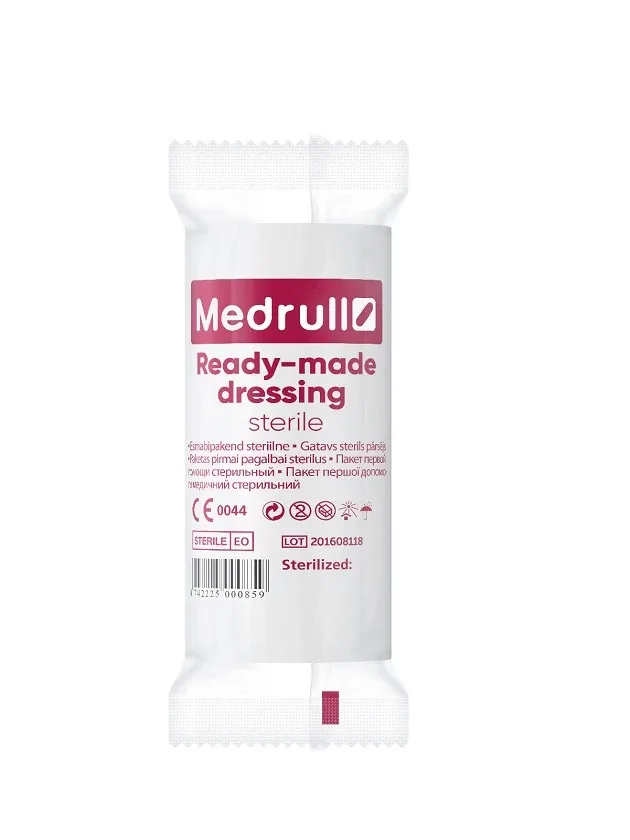 Medrull pirmās palīdzības pakete - sterila, 1 gb.