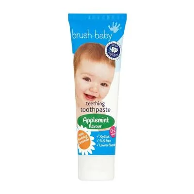 Brush-Baby Applemint Gentle zobu pasta 0-2 g. 50 ml