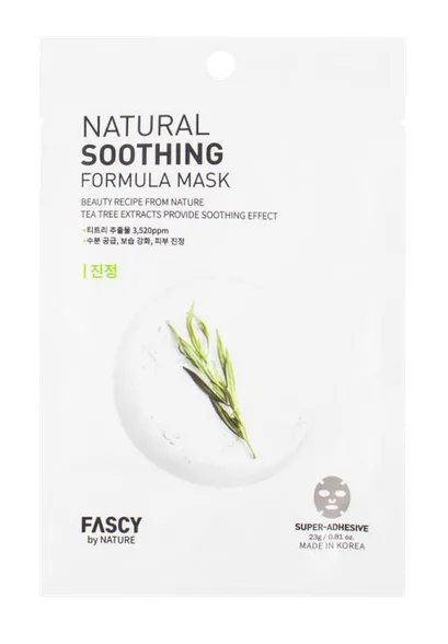Fascy Natural Soothing sejas maska, 23 g