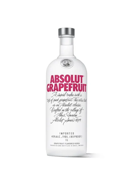 Водка Absolut Grapefruit, 40%, 1 л