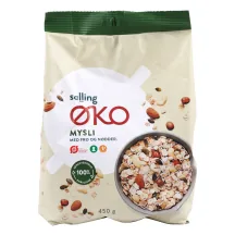 EKOLOĢISKS MUSLIS SALLING EKO AR SĒKLĀM UN RIEKSTIEM 450G
