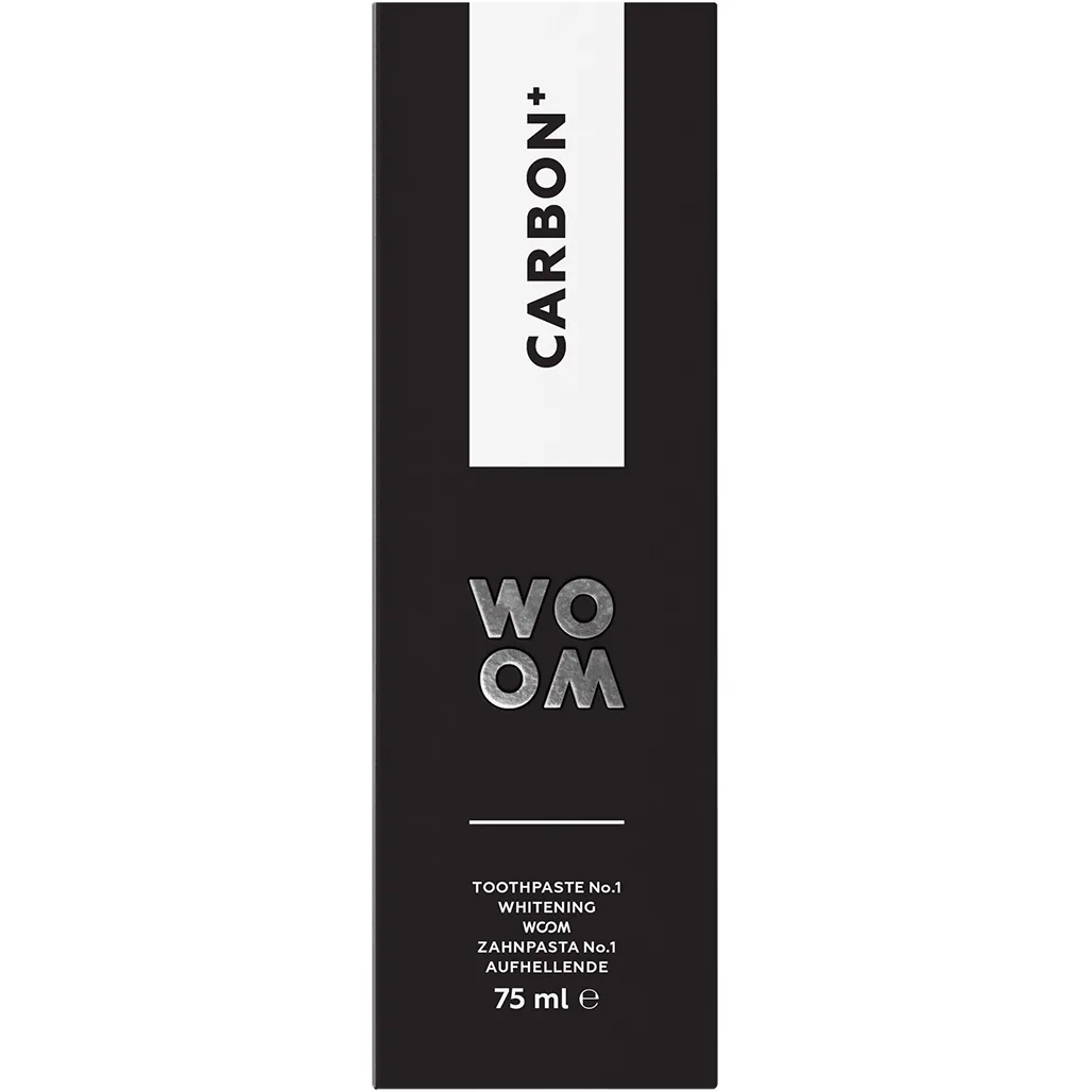 ZOBU PASTA WOOM CARBON, 75ML