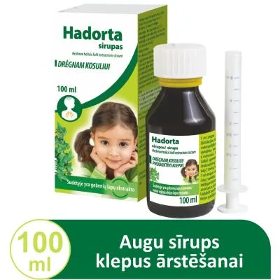 Hadorta 27,78 mg/5 ml sīrups 100 ml