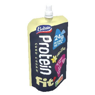 BIEZPIENA KRĒMS BALTAIS PROTEIN VANIĻAS 200G STĀVPAKA