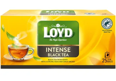 MELNĀ TĒJA LOYD INTENSE 25X2G