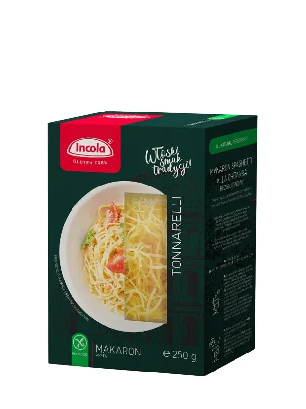 Безглютеновая паста Incola Tonarelli, 250 г