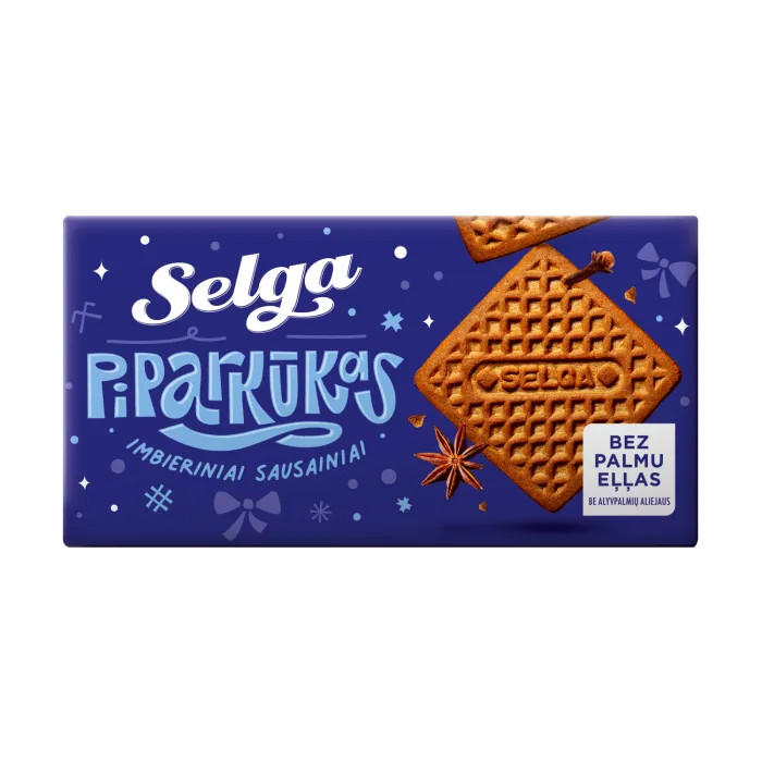 Имбирные пряники Selga, 180 г