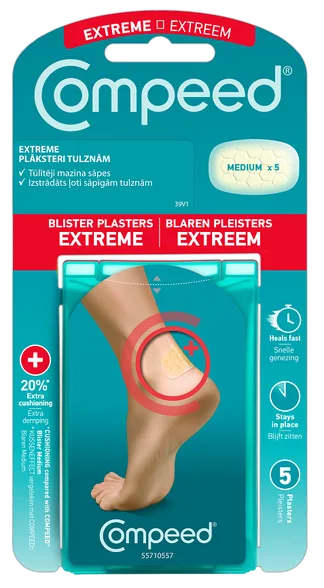 Compeed Extreme plāksteri tulznām, 5 gab.