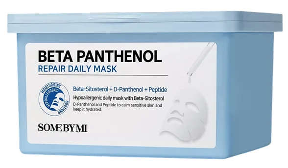 Some by Mi Beta Panthenol Daily auduma sejas maska, 30 gab.