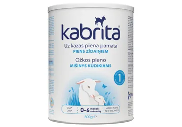 KAZAS PIENA MAISĪJUMS KABRITA 1 0+ 800G