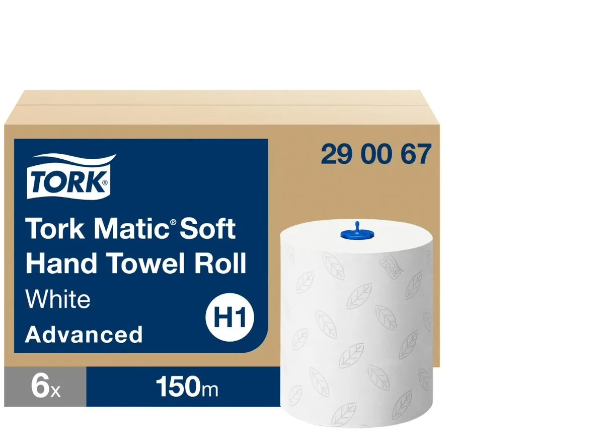 PAPĪRA DVIEĻI TORK ADVANCED H1, 2 SLĀŅI, 150M, 612 LOKSNES, 290067