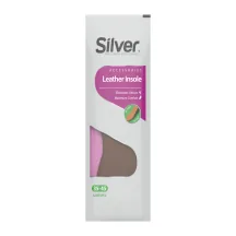 IEKŠZOLES SILVER LEATHER ĀDAS  35-45 IZM.