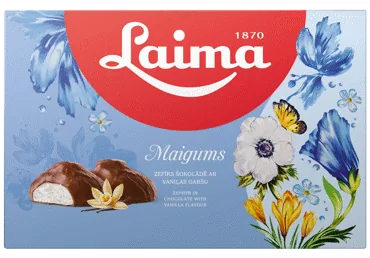 ZEFĪRS MAIGUMS LAIMA MINI ŠOKOLĀDĒ 185G