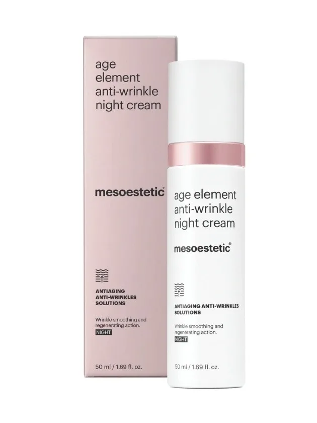 Mesoestetic Age Element Anti-Wrinkle pretgrumbu nakts krēms, 50 ml