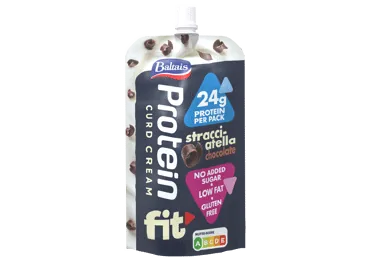 BIEZPIENA KRĒMS PROTEIN BALTAIS STRACCIATELLA 200G