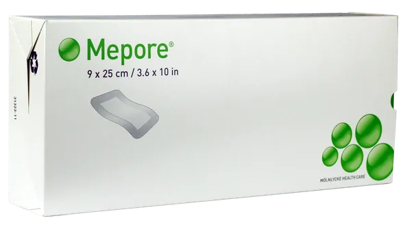 Mepore 9 x 25 cm plāksteri, 30 gab.