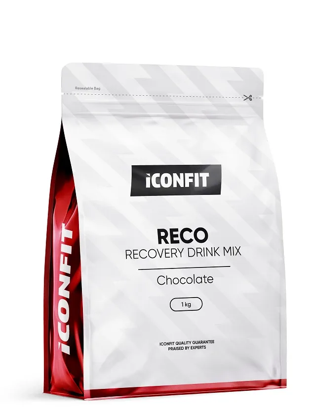 Iconfit Reco Recovery dzēriens ar šokolādes garšu, 1 kg