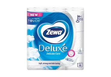 TUALETES PAPĪRS ZEWA DELUXE 3K./18R.
