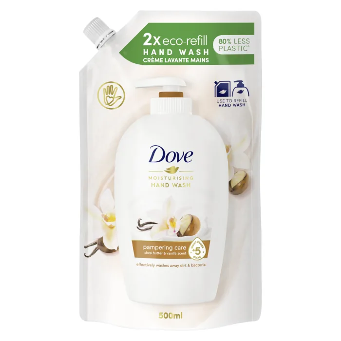 ŠĶIDRĀS KRĒMZIEPES DOVE SHEA BUTTER RESERVE 500ML