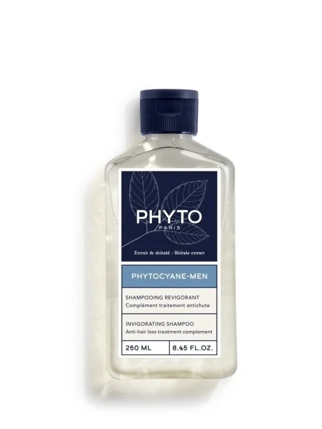 Phyto Phytocyane-Men šampūns pret matu izkrišanu vīriešiem, 250 ml