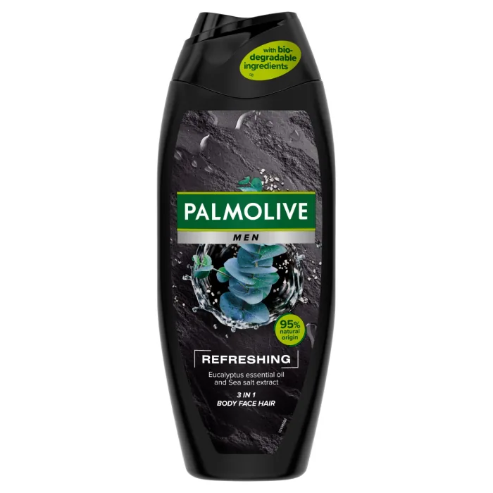 DUŠAS ŽELEJA PALMOLIVE FOR MEN REFRESHING 2IN1 500ML