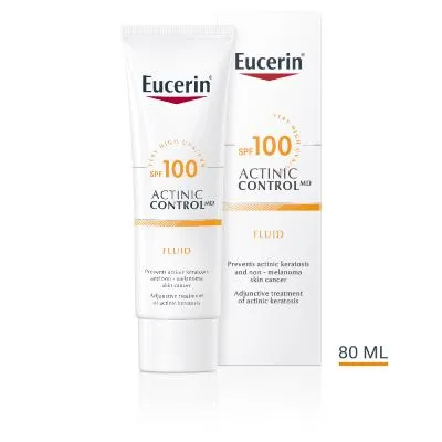 Eucerin Actinic Control MD SPF100 fluīds ar augstu uva/uvb aizsardzību 80 ml